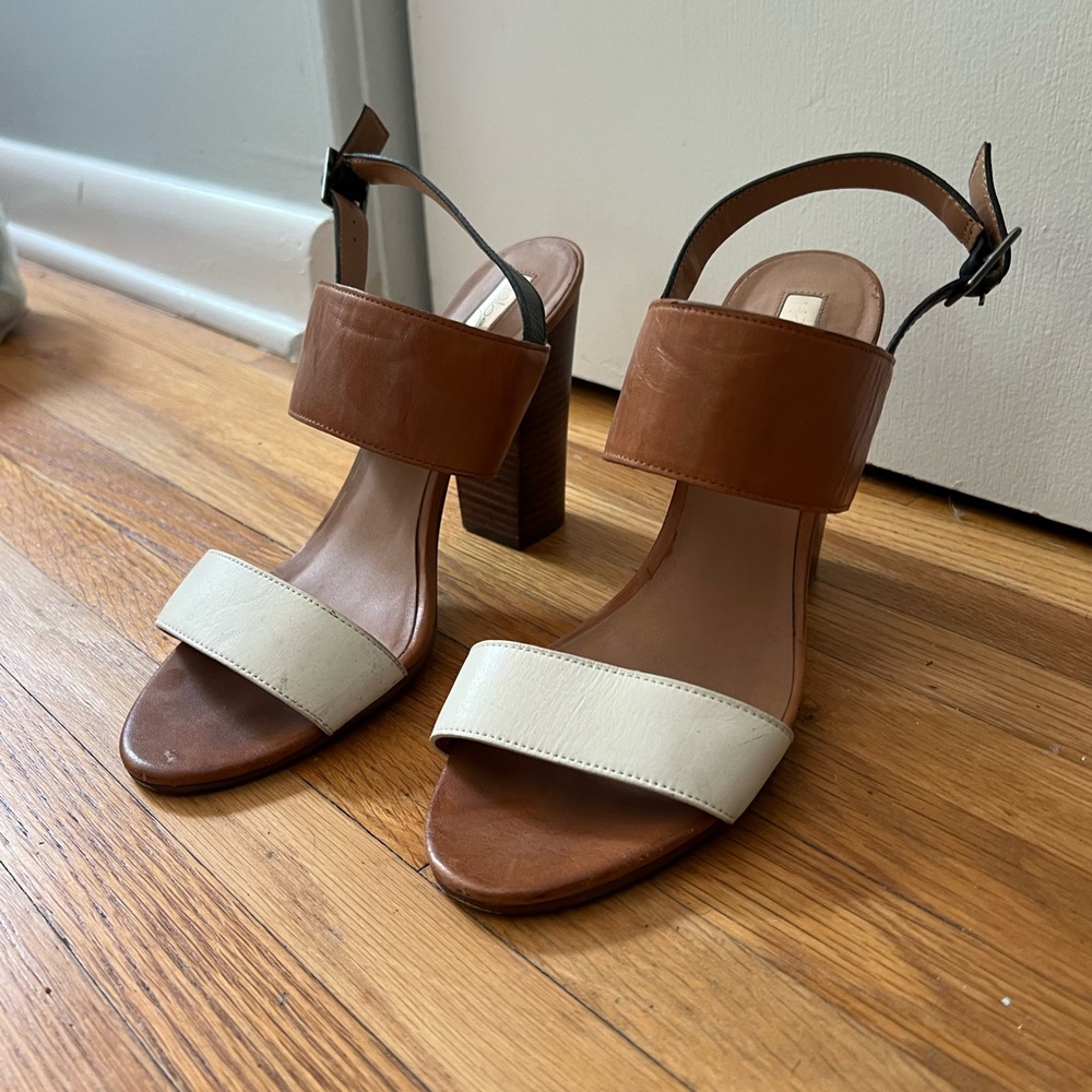 Leather Heeled Sandals